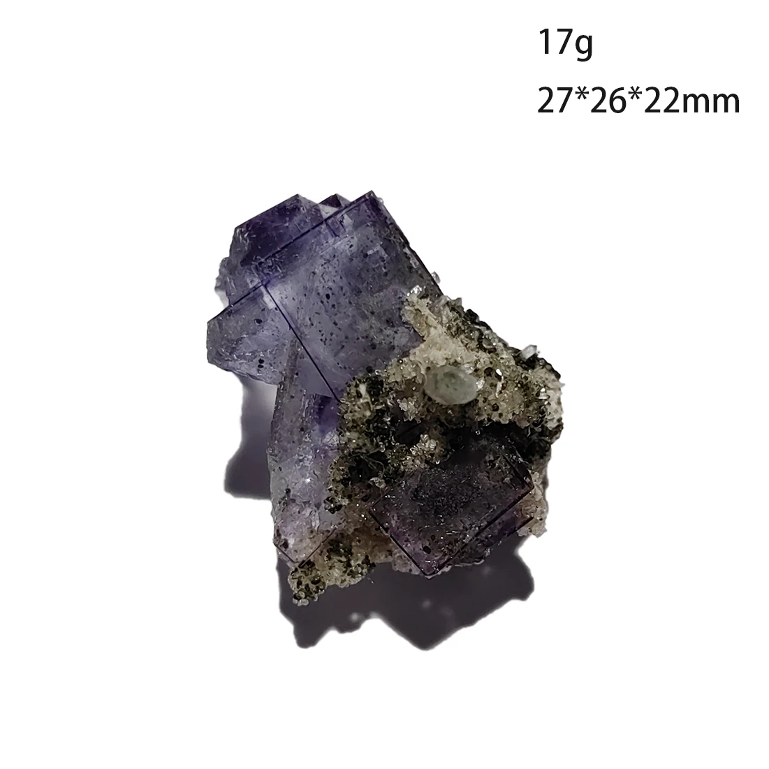 

C5-9B Natural Fluorite Mineral Crystal From Yaogangxian Hunan Province China