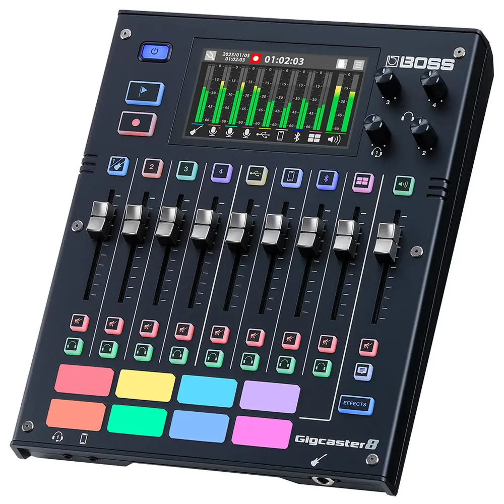 

95%Big Discount Sales Boss Gigcaster 8 Streaming Mixer