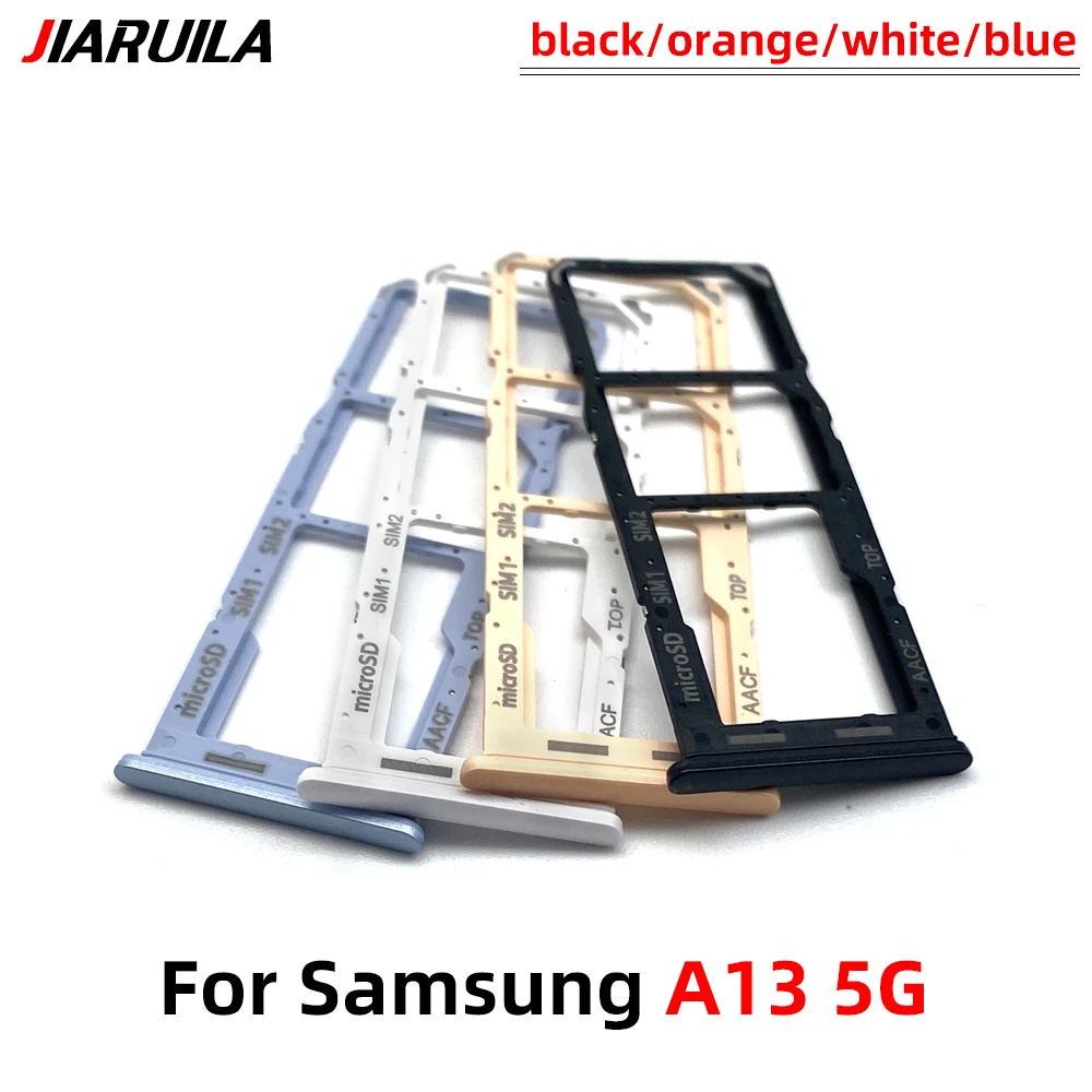 

1 PCS SIM Card Tray Slot Holder Adapter Socket Dual Card SIM Tray For Samsung A13 5G Mobile Phone Repair Accessories