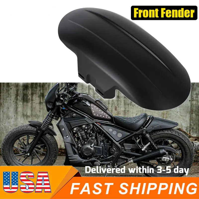 Motorcycle Front Fender Fairings Tire Wrapper Mud Guard for Honda Rebel 300/500 CMX300 ABS/CMX500 ABS SE 2017-2022
