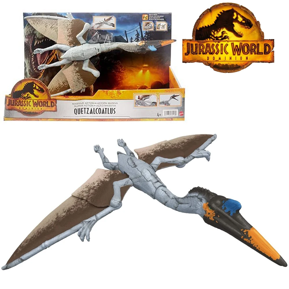 

Jurassic World HDX47 Original NEW Action Figures Family Affordable Set Tyrannosaurus QuetzalQuet Toys Birthday Gift For Children