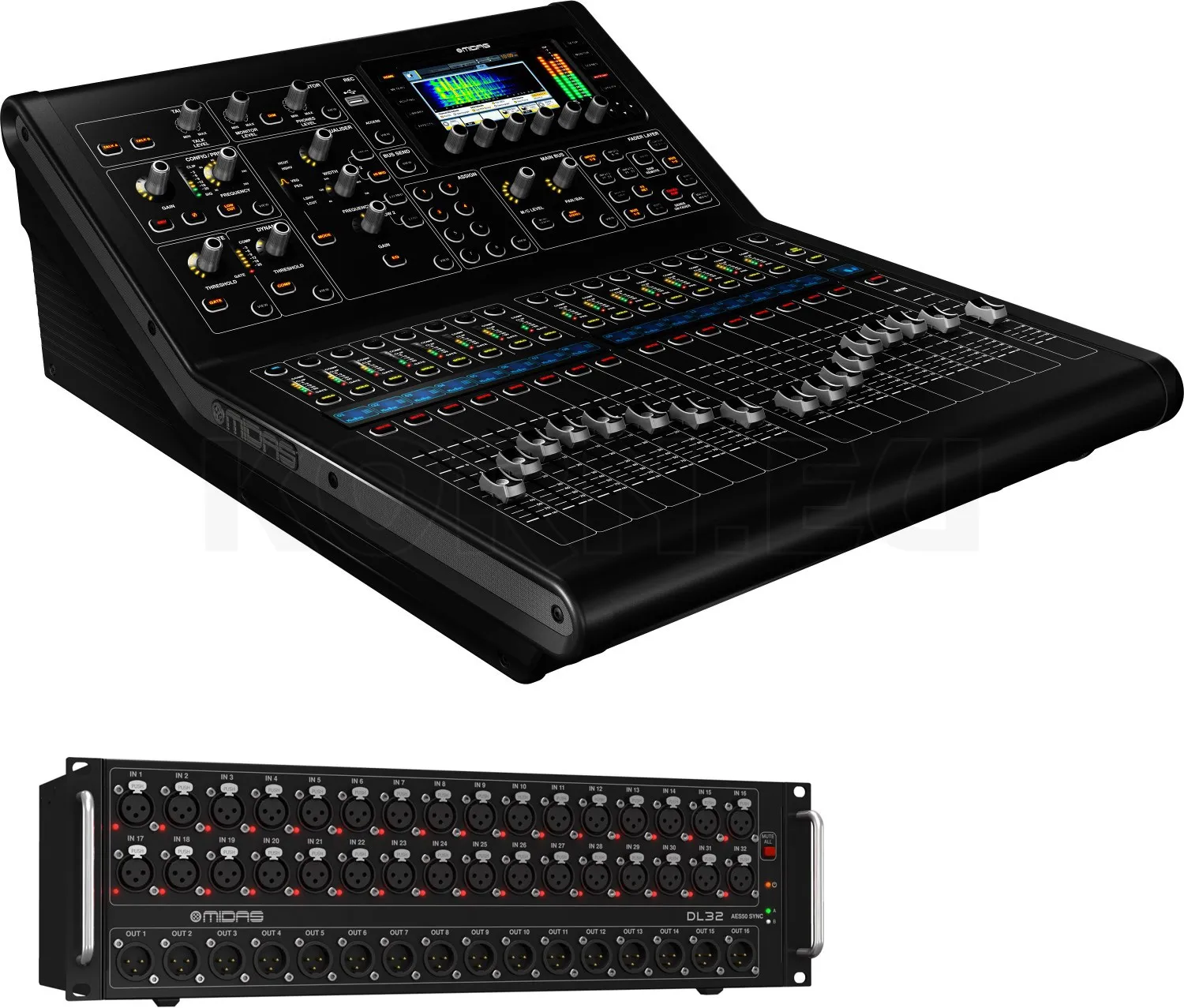 

HOT SALES M32R Live Digital Mixer + DL32 Stage Box + 150' Cat5 Network Cable