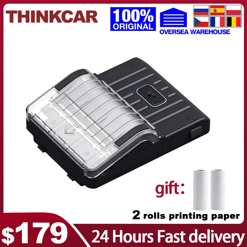 

THINKCAR принтер для Thinktool Series Thinktool Mini с термопечатной бумагой, Бесплатная доставка 24 часа, быстрая доставка