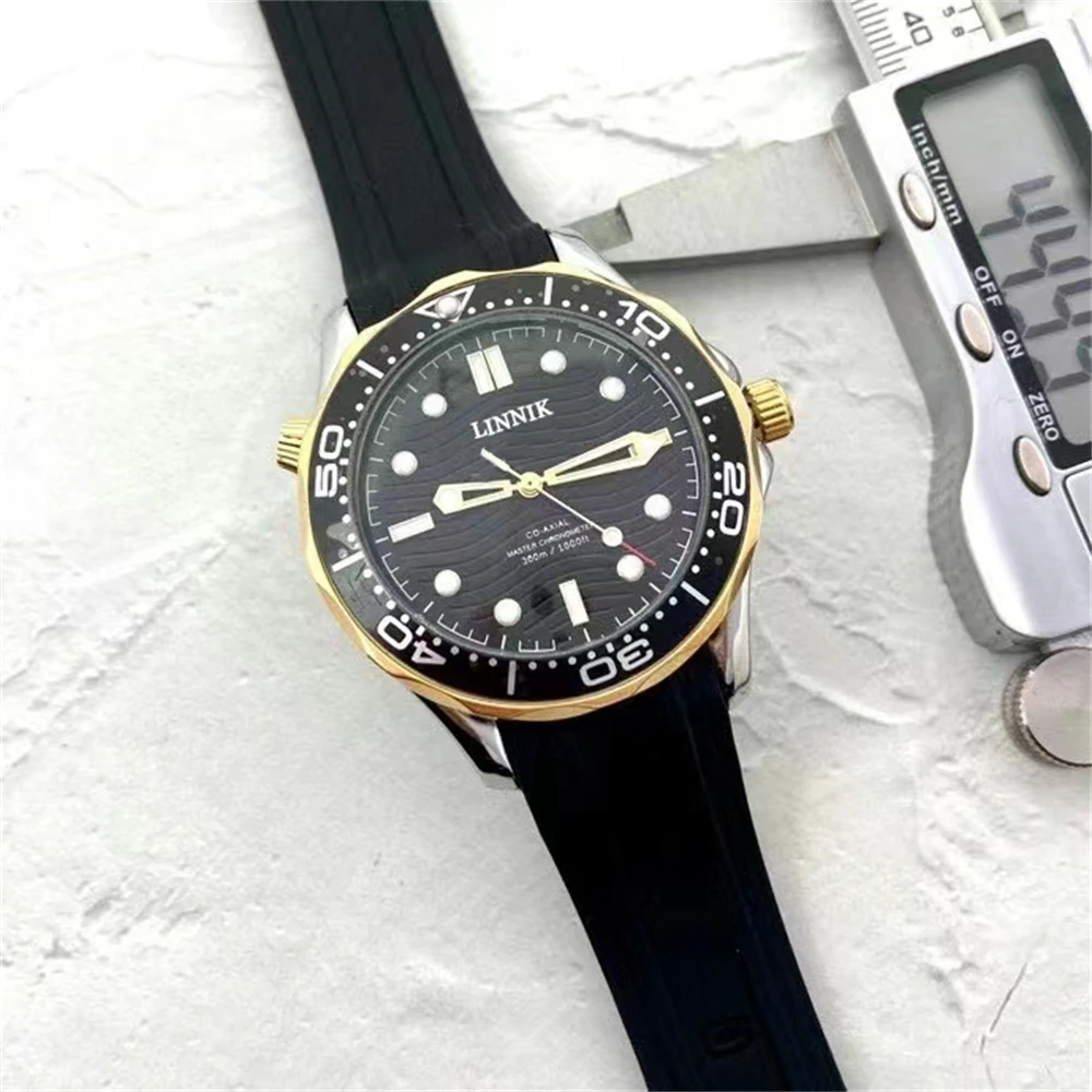 

Top Original Brand Luxury Watches for Mens Mechanical Daily Waterproof Automatic Date Rubber Strap Hot AAA Clocks Dropshipping