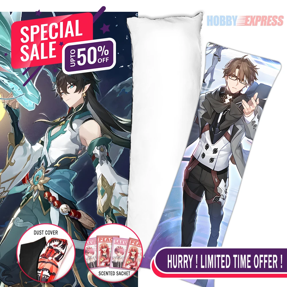 Наволочка для подушки в стиле аниме дакимакура