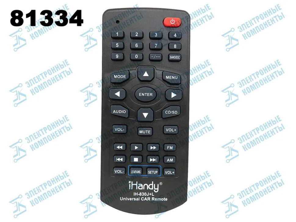 Пульт универсальный обучаемый Ihandy CAR IH-830J+L (Huayu)