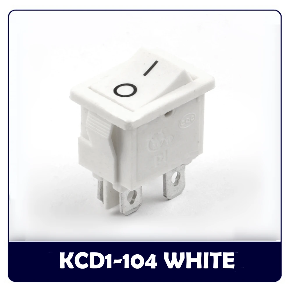 

10 шт. KCD1-104 кулисный переключатель ВКЛ-ВЫКЛ DPST 4 контакта медь 15*21 мм 6A при 250 В переменного тока 10 А при 125 В переменного тока