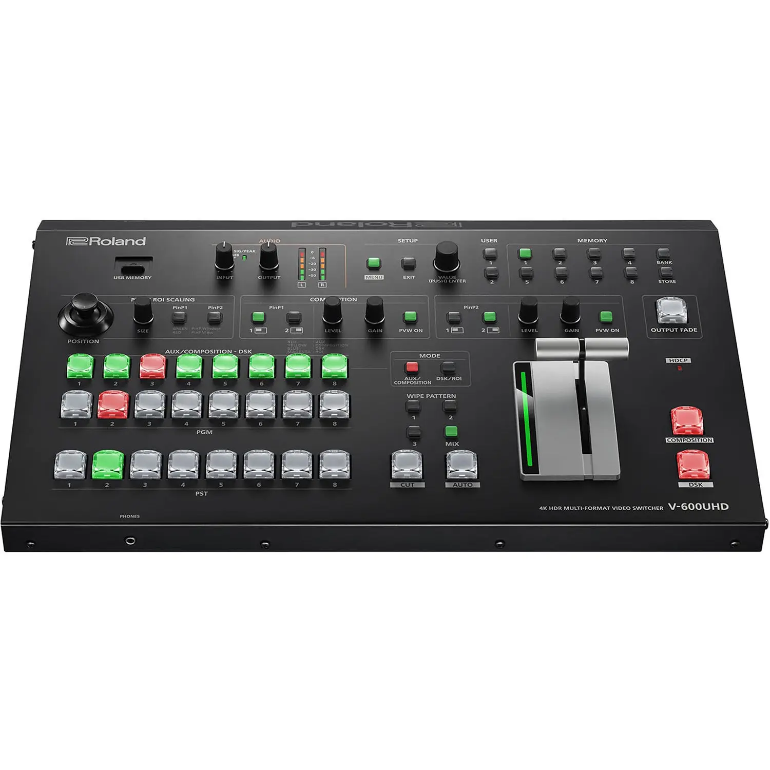 

Summer Discount Sales Roland V-600UHD 4K HDR Multi-Format Video Switcher