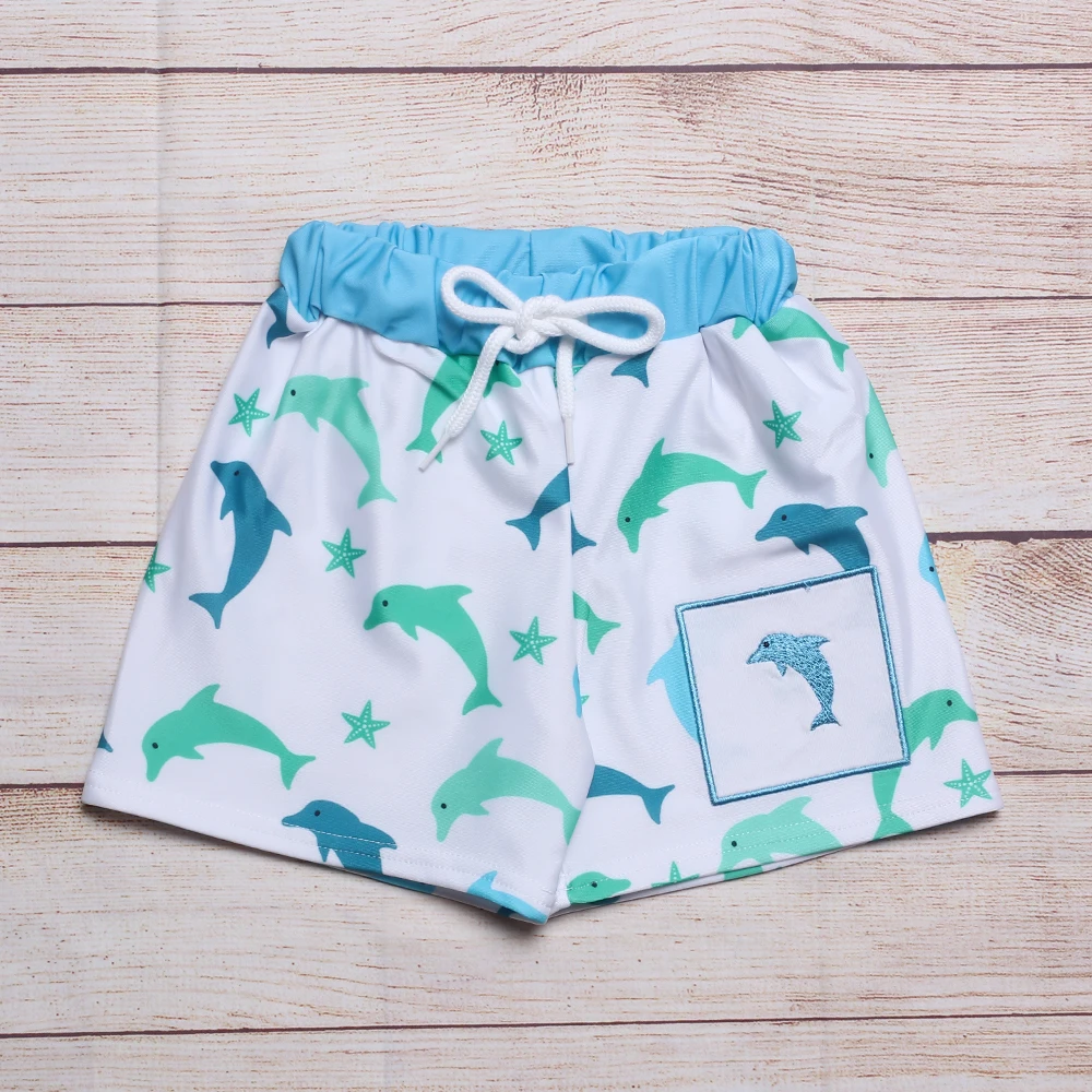 

Baby Shorts For Boy Toddler Casual Solid Kids Shorts PP Sailing Whale Embroidery Pants Boys Shorts Summer Thin Clothes Baby Boys