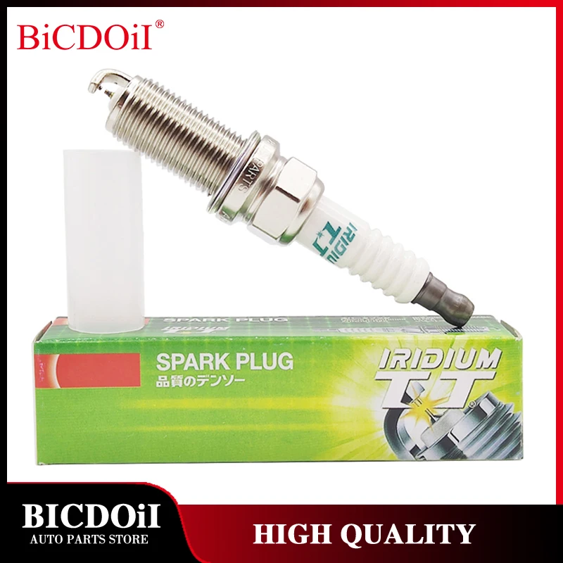 

4/6Pcs 4703 IKH16TT Dual Iridium Spark Plug For Toyota Hyundai Sonata Highlander Chrysler Citroen Suzuki Infiniti Nissan Dodge