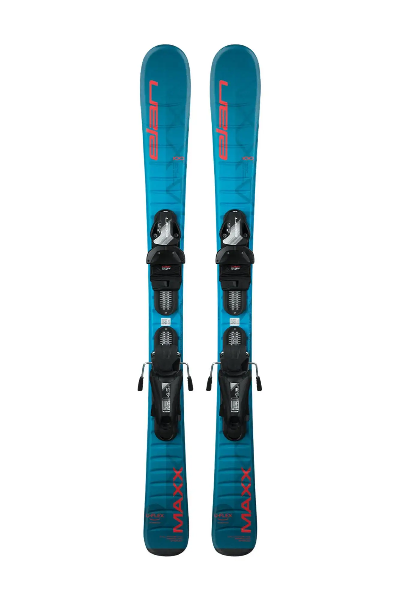 Горные лыжи с креплениями ELAN Maxx + EL 4.5 Junior Blue