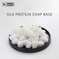 natural pure plant silk protein soap base inhibits melanin moisturizing skin diy handmade soap face wash soap raw materials