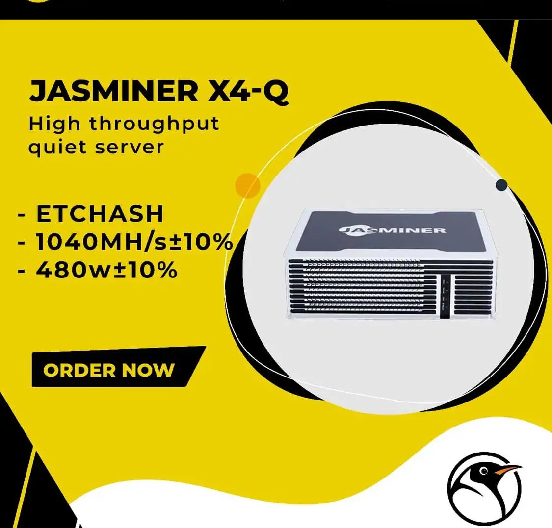 

Купите 2 и получите 1 бесплатно, новое устройство для майнинга Jasminer, ETC, ETHW ETF Miner 1040MH/s, 480 Вт, низкая мощность