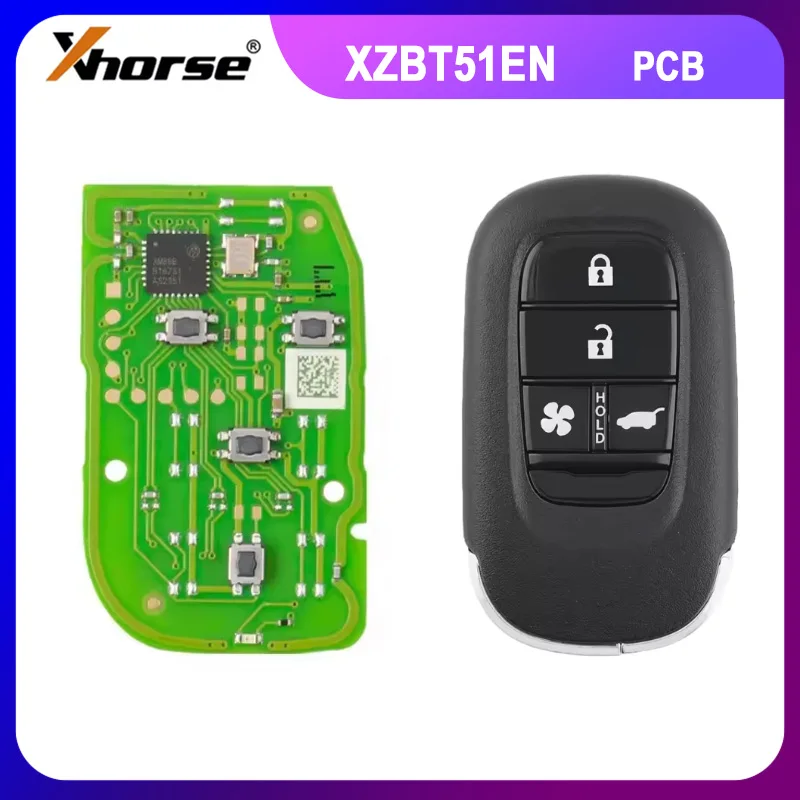 Фото Универсальный смарт-ключ для автомобиля Xhorse VVDI XZ Series XZBT51EN с корпусом ключа для HON.D №5