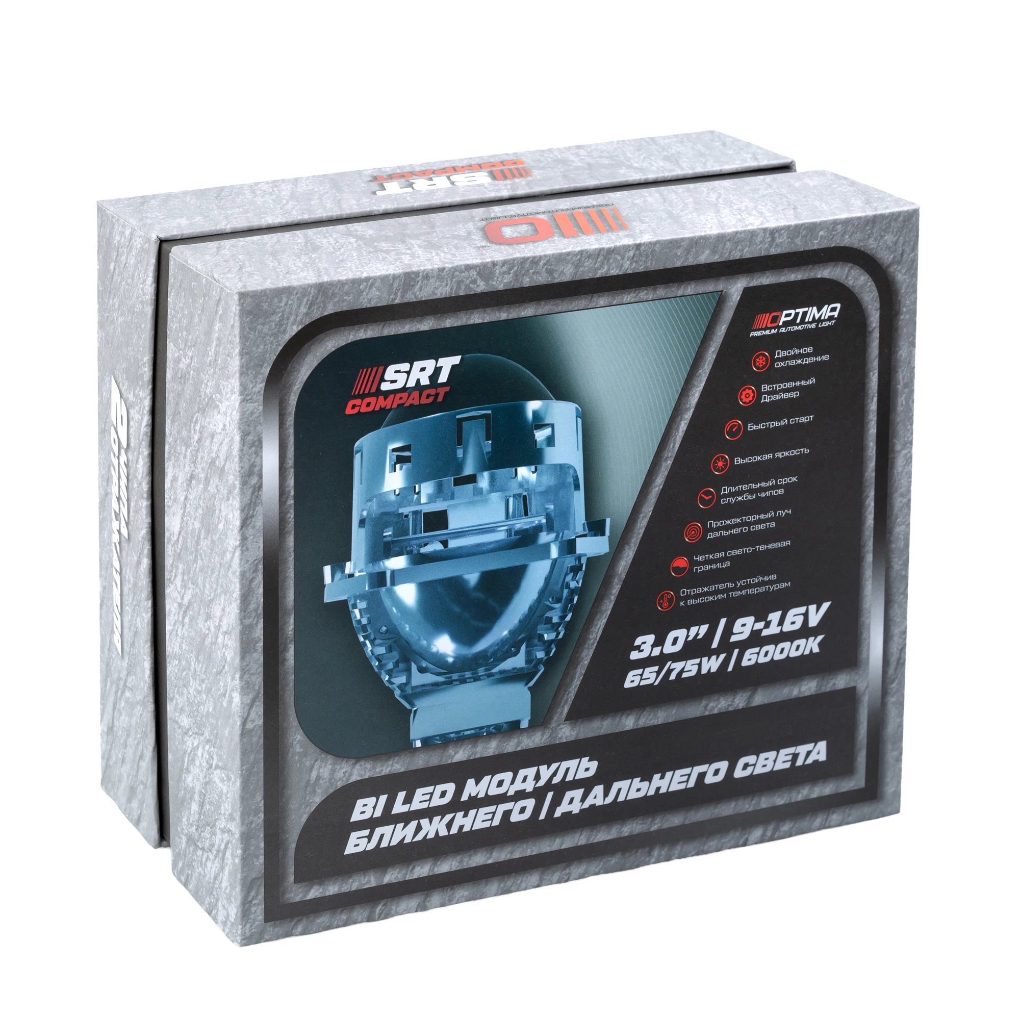 Светодиодная линза Optima Premium Bi-LED SRT Double Chip COMPACT 3.0 |