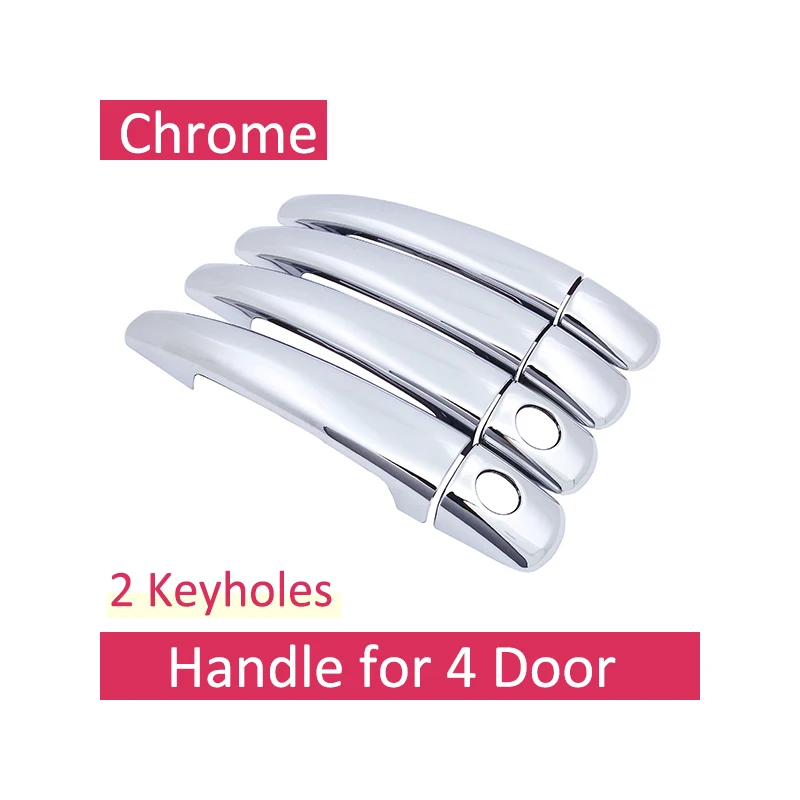 

Хромированная накладка на ручки для Toyota Camry XV40 2007 2008 2009 2010 2011, крышка, автомобильные аксессуары, наклейки, автостайлинг, ручка