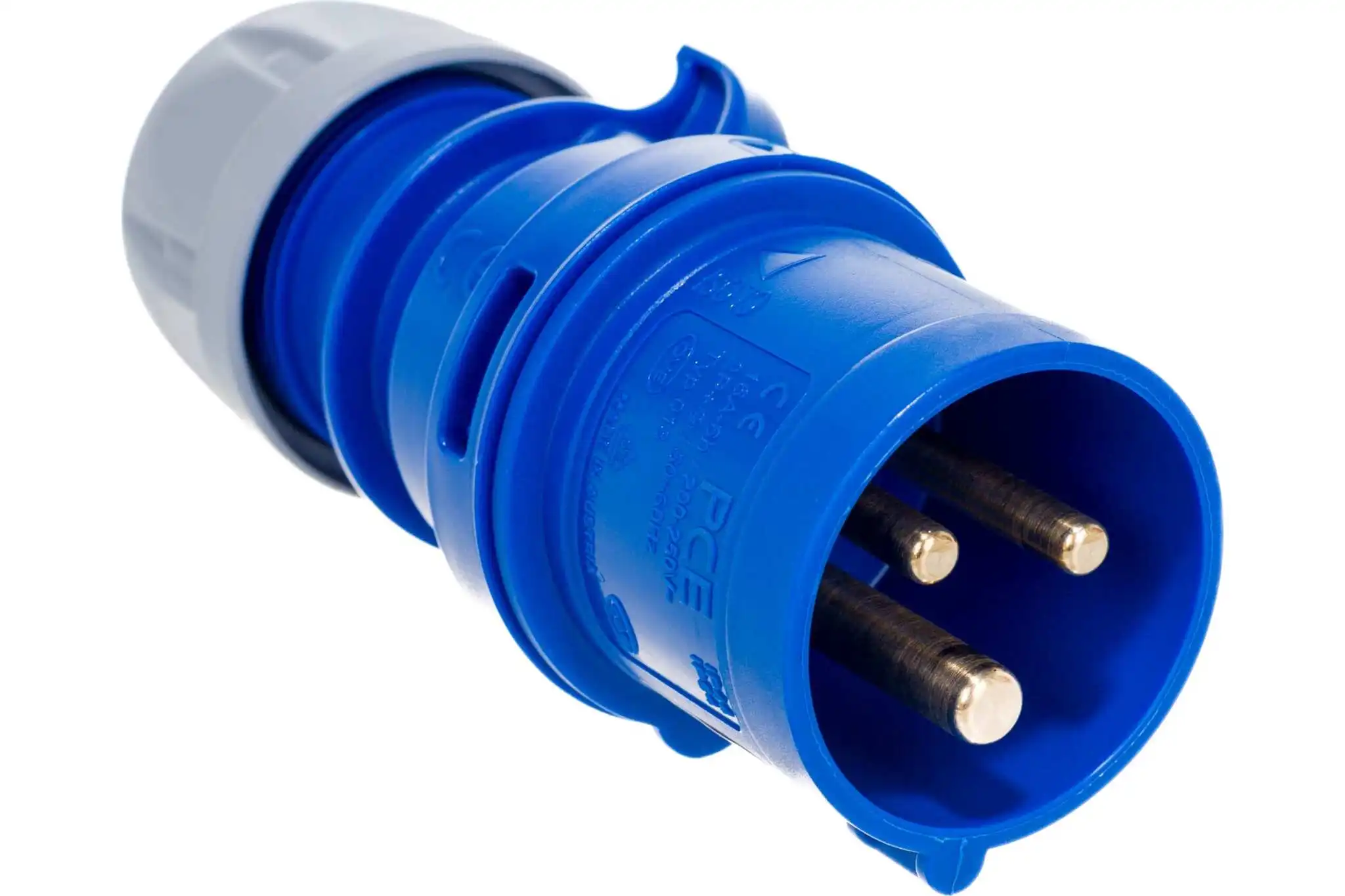 Фото Кабельная вилка PCE 16А 230V 1P+N+E IP44 013-6 №3