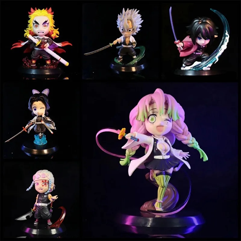 

10.5-11cm Anime Demon Slayer Figure With Box Genya Shinobu Kyoujurou Tengen Mitsuri Giyuu Tanjirou Nezuko Zenitsu Inosuke Kanawo