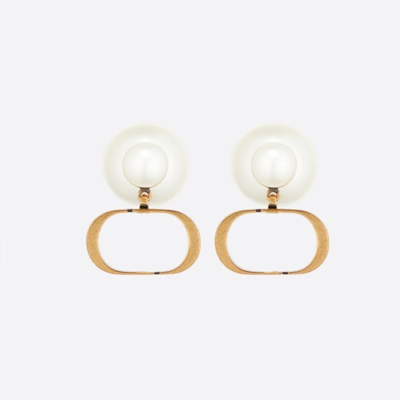 

Серьги-гвоздики с жемчугом NIGO унисекс Алфавит ювелирные изделия # nigo89187