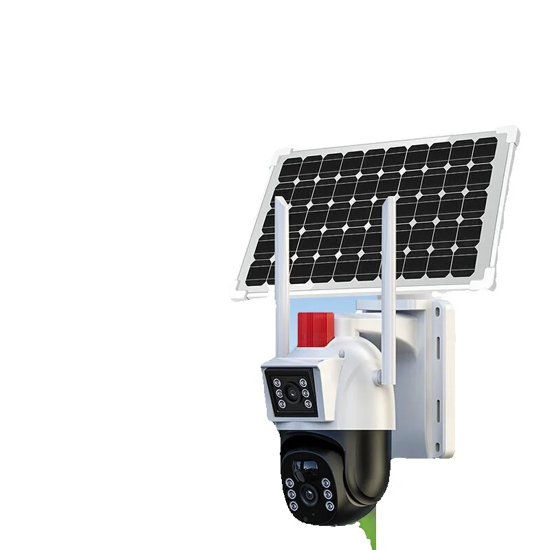 Солнечная камера с двумя экранами домашний пульт дистанционного управления 4G