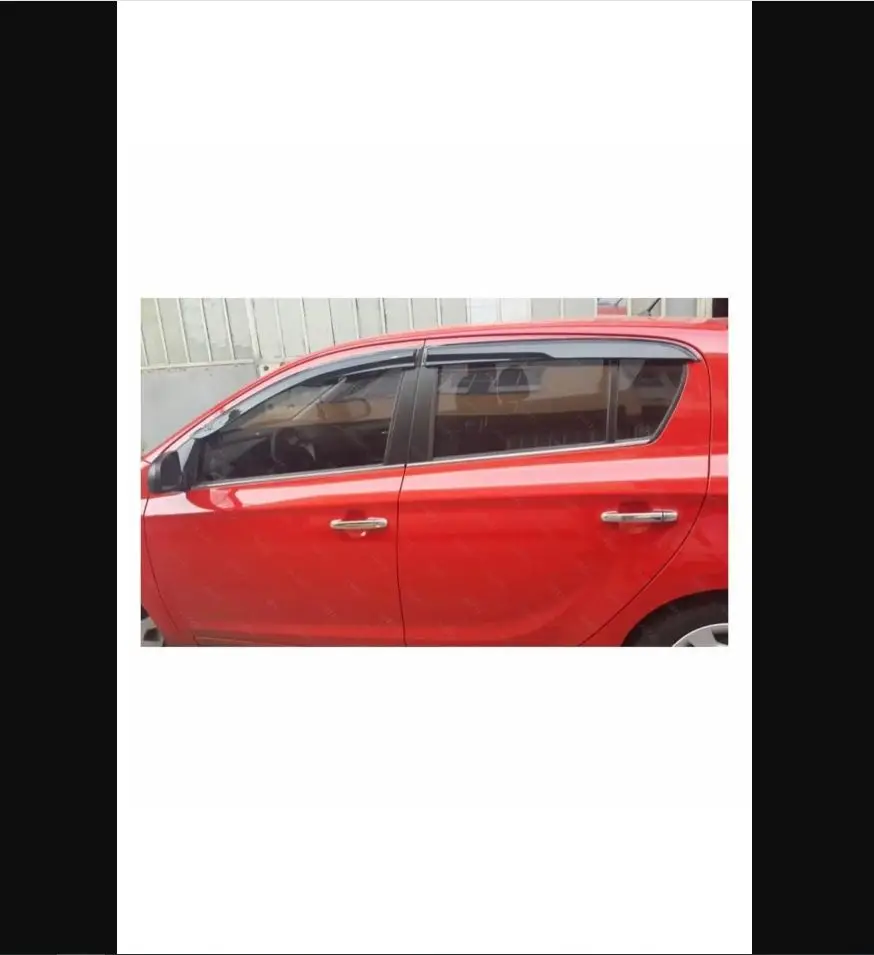Хромированные ленты для окон Hyundai I20 4 шт. 2008 до 2014 Нержавеющая сталь-хромированный