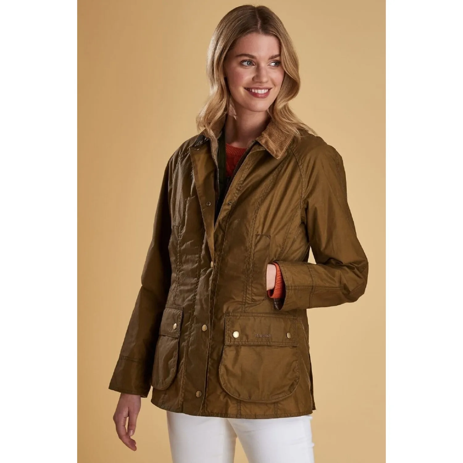 Barbour Легкая (4 унции) промасленная