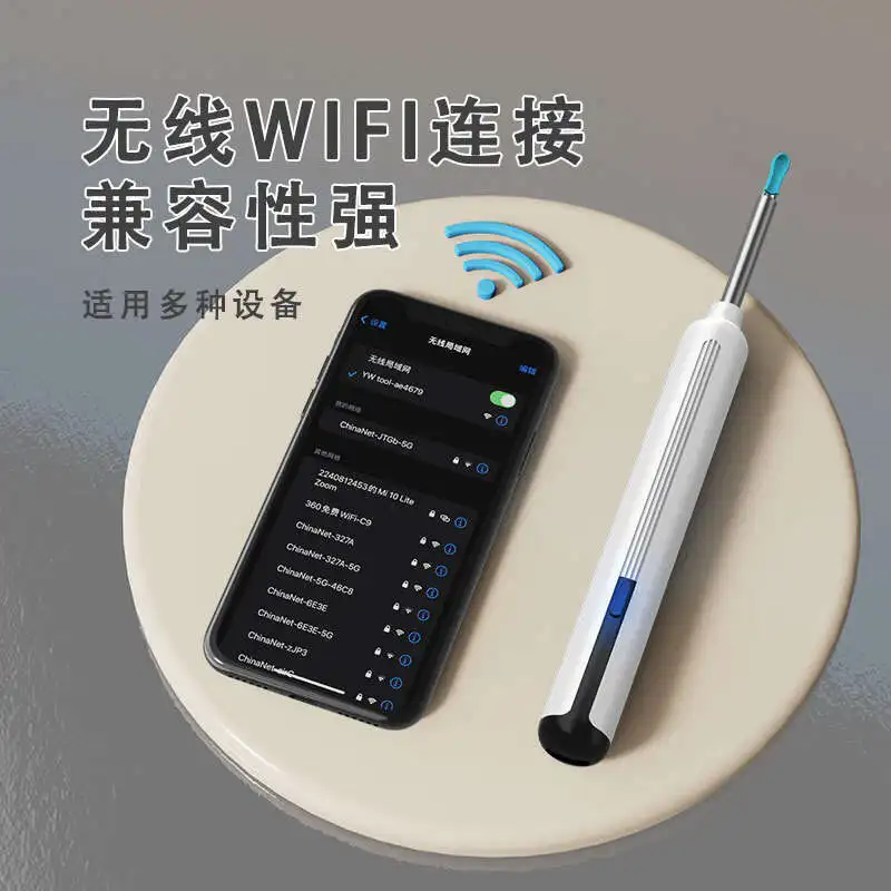 Визуальный экскаватор YW16 беспроводный WIFI с лампой эндоскопа