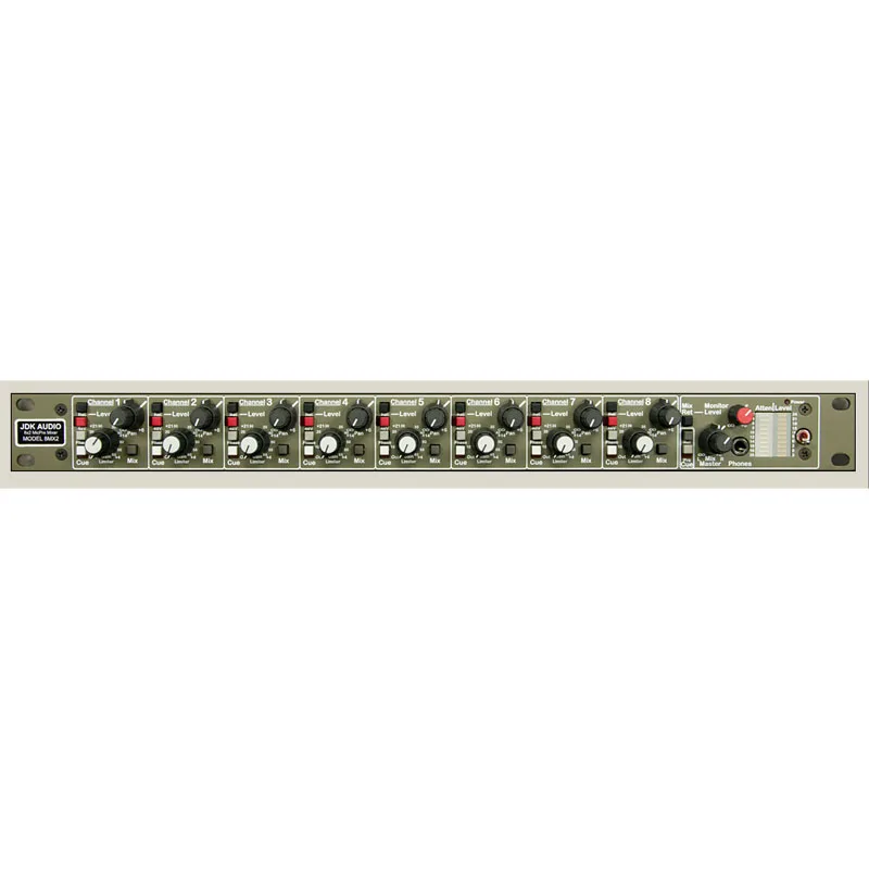 

100% OFFICIAL JDK Audio 8MX2 Rackmount Mixer / Preamp