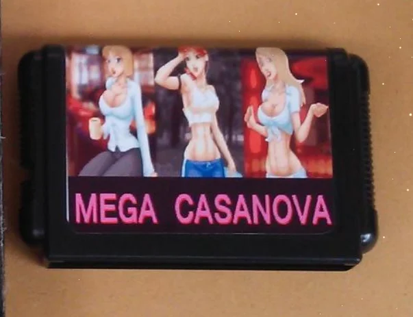 Mega Casanova v.1.3 for Sega Mega Drive / Genesis system 16Bit Game Card