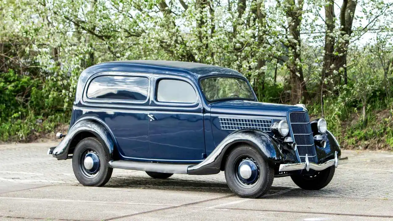 Ford model a sedan чертежи