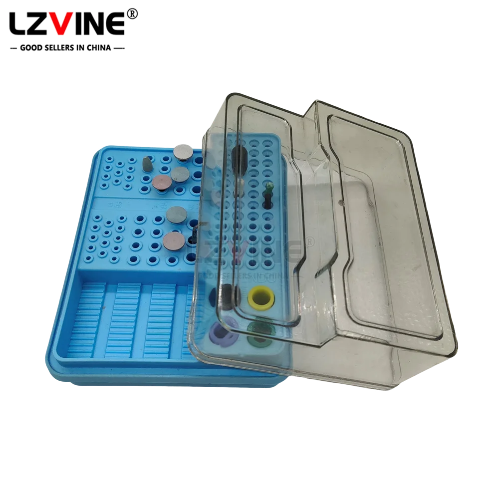 "Supply Dental 168 Holes Plastic Dental Bur Box Odontologia Bur