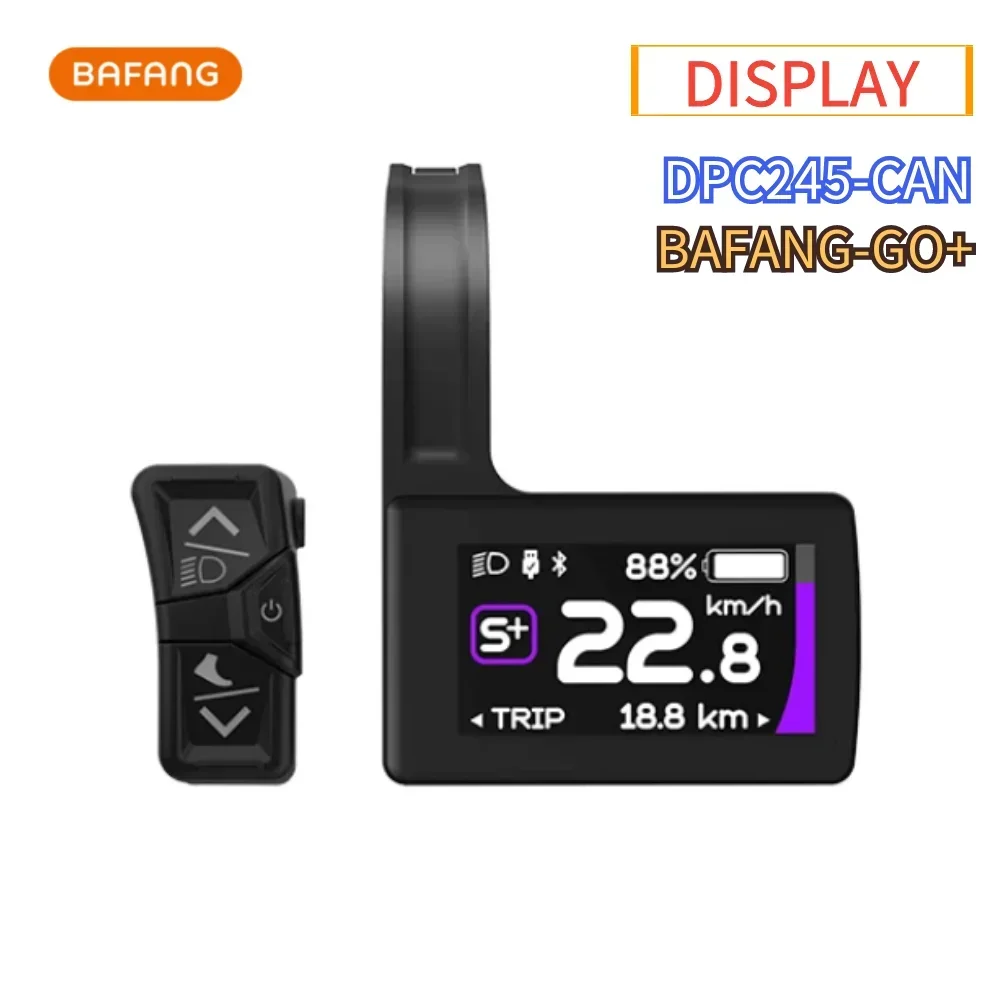 Фото ebick Bafang 36V43V48V 250 Вт M510 G522, средний двигатель, крутящий момент, средний двигатель, протокол CAN с цветным дисплеем DPC245 №2