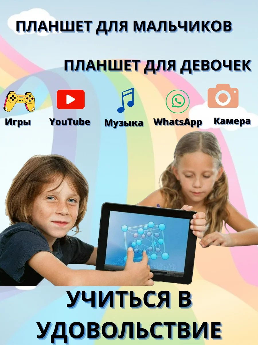 Детский Планшет Umiio P30 Ultra 4/64 8.1 Дюйм Android 12 | AliExpress