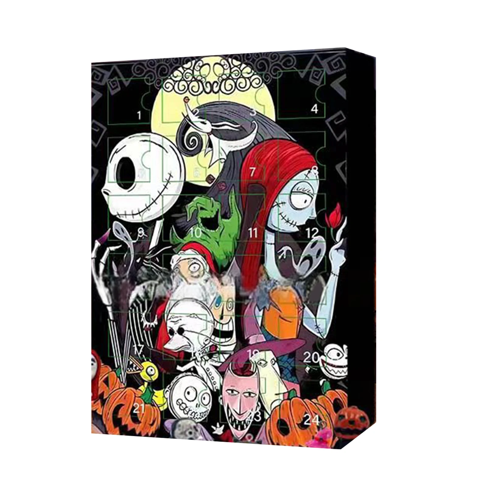Адвент-календарь на Хэллоуин с 24 фигурками ужасов для детей 2024 год