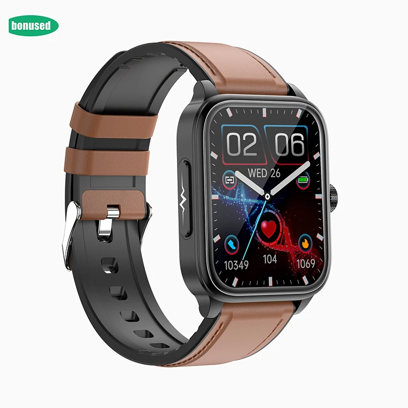 

AI Medical Diagnosis Smart Watch ET540 Menstrual Tracking ECG Health Function Bluetooth Calling 1.85 Inch 320*386 Screen