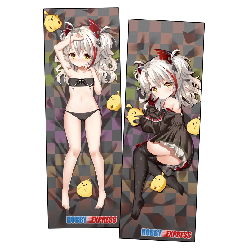 

Hobby Express Anime Dakimakura Japanese Otaku Waifu Life Size Doublesided Hugging Body Pillow Cover Prinz Eugen Azur Lane 22621