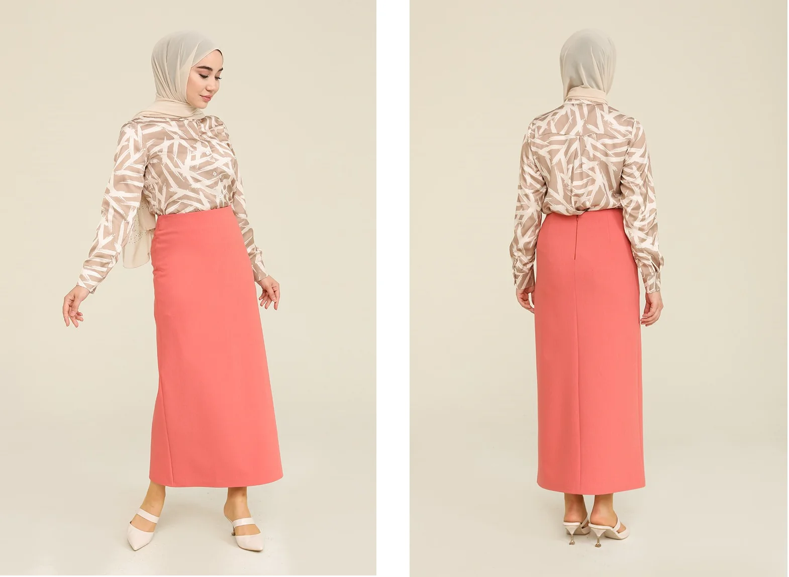 

New Season Summer Muslim Women desensiz unlined zipper stylish modern simple skirt fashion hijab clothing scarf shawl women's scarves Islamic bathing cap