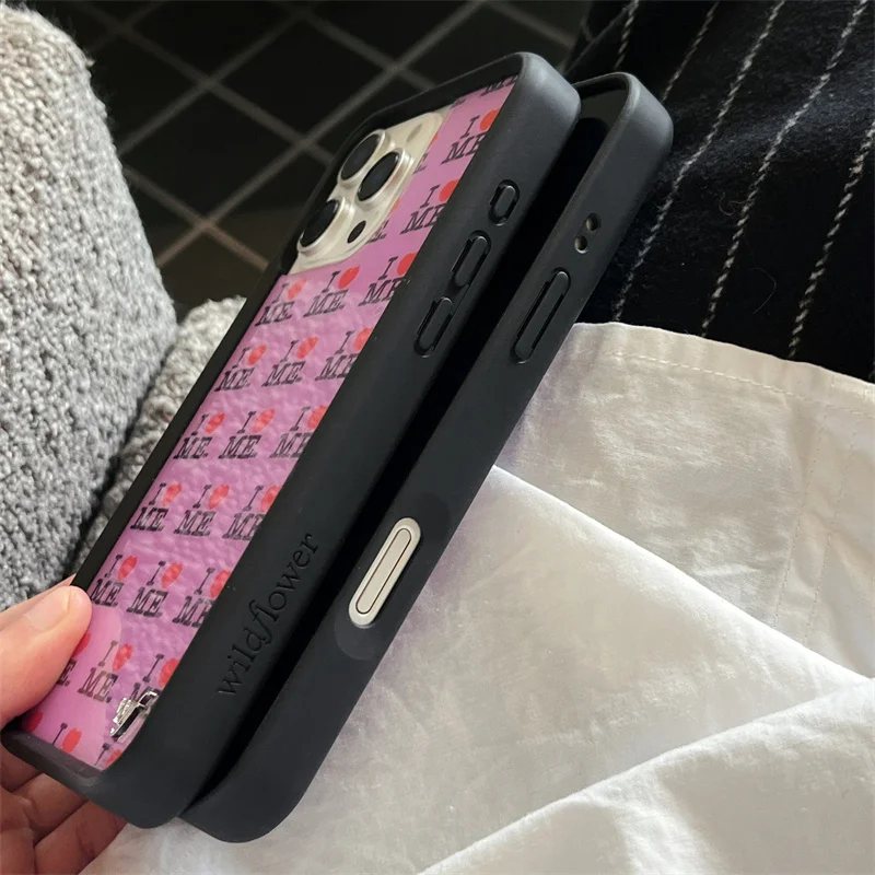 Новый чехол для телефона с 3D мультяшным рисунком Wildflower LVOE iPhone 16 15 14 13 12 Pro Max Plus 16pro