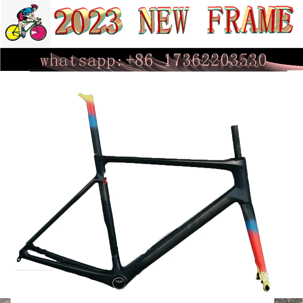 2024 V4Rs Disc Road Карбоновая рама для шоссейного велосипеда Рамы вилки Зажим