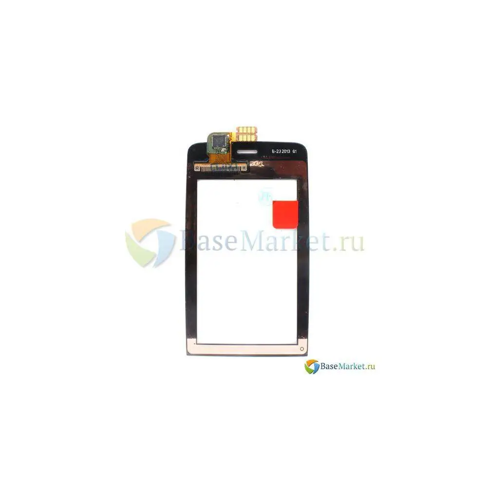 Тачскрин (сенсор) для Nokia 310 Asha (черный) OEM