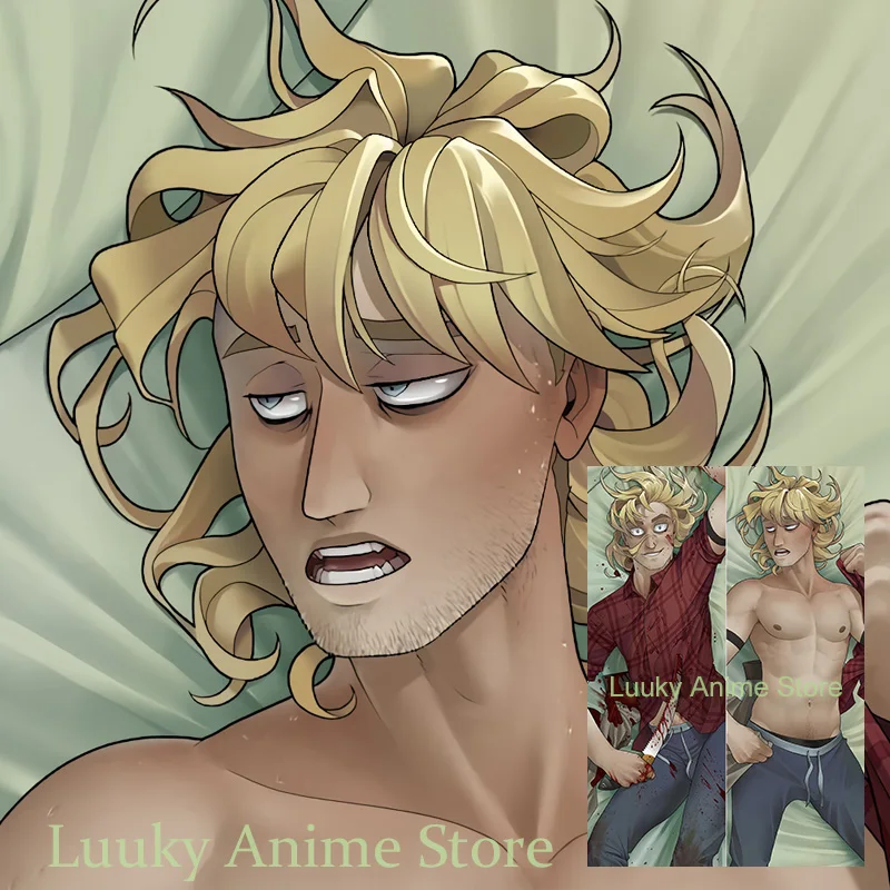 

Наволочка Dakimakura Lawrence oleander двусторонний принт