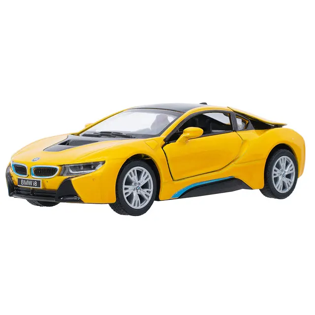 Машина металлическая Автоград 3232596 желтая