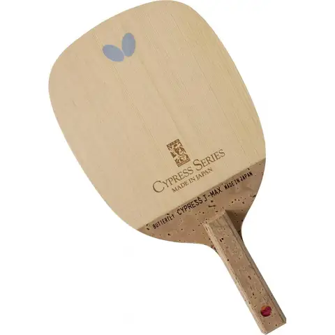 Держатель для ручек для настольного тенниса Butterfly, ракетка Cypress T-MAX 23950 Blade: 163 мм x 135 мм x 10,0 мм Рукоятка:
