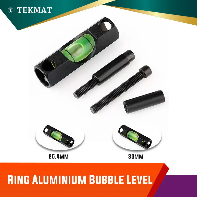 Tekmat Hunting Tactical Accessories Alloy Anti Cant 1 Inch Sight Rail Bubble Spirit Level For Airgun Rifle Scope Xhunter