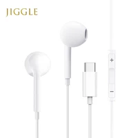 type c wired headphones with microphone for samsung xiaomi huawei mate 20 p20 30 p40 in ear sport music headset usb c earphones