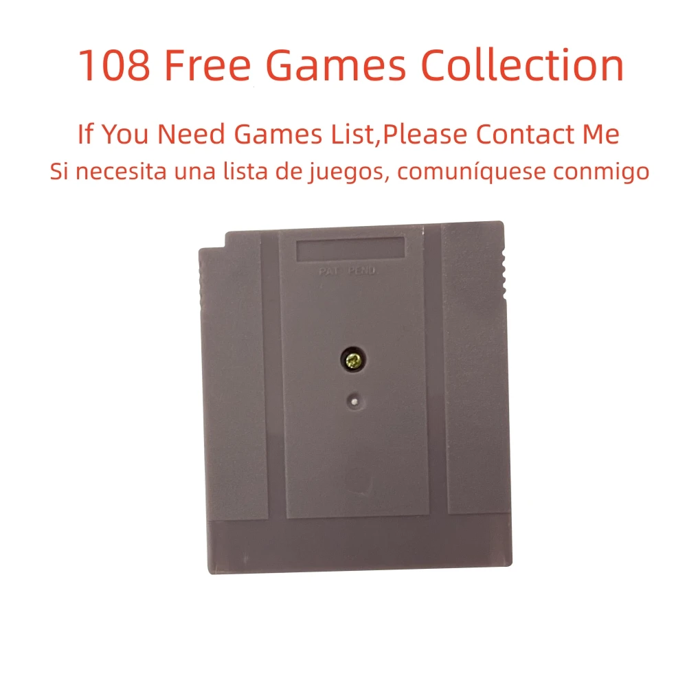 Игровой картридж 108 в 1 для GBC GBA SP GBM ретро игровая консоль