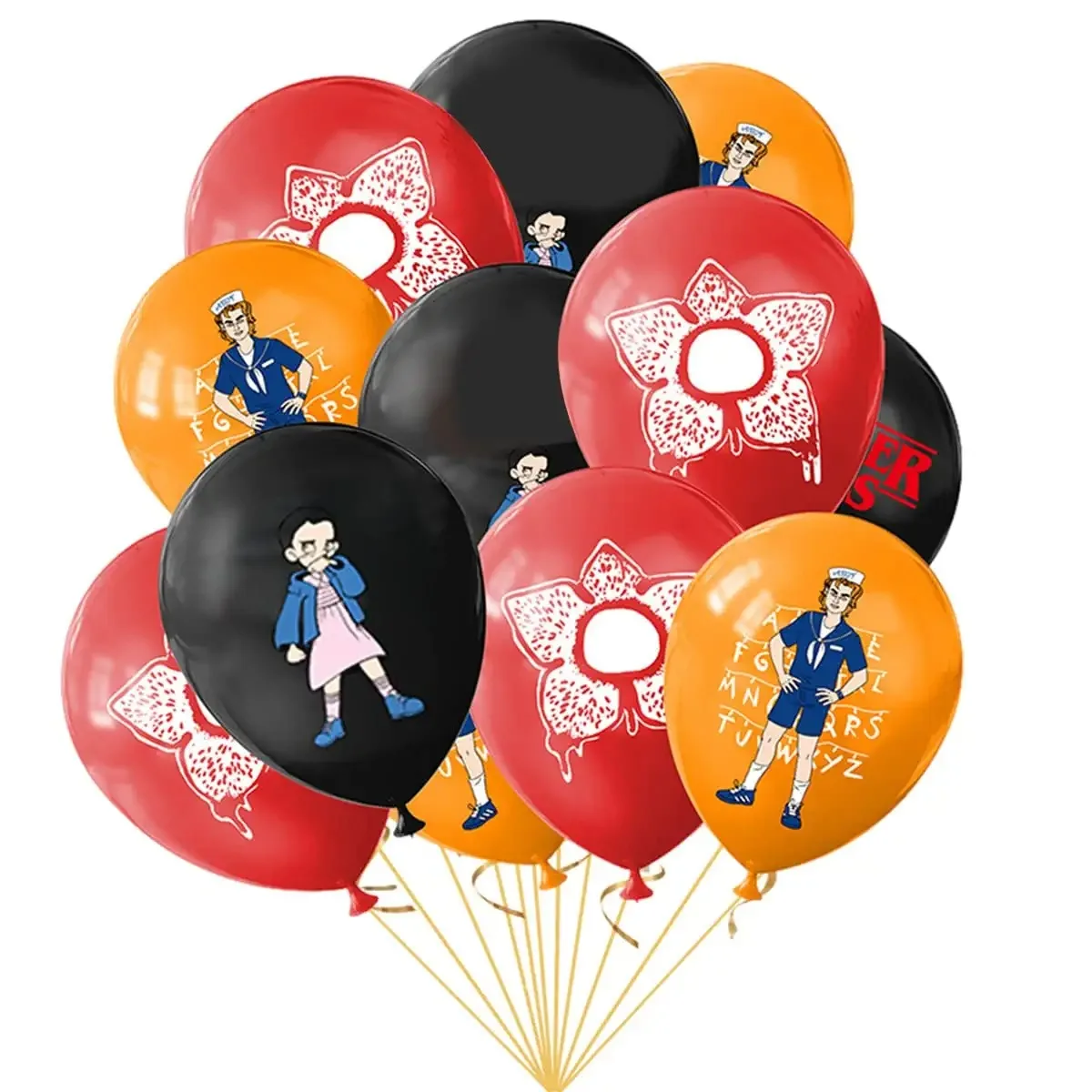 

15 Pieces Stranger Things Birthday Decorations Balloons Eleven Things ST Themed Party Supplies Game Gifts Boy Girls