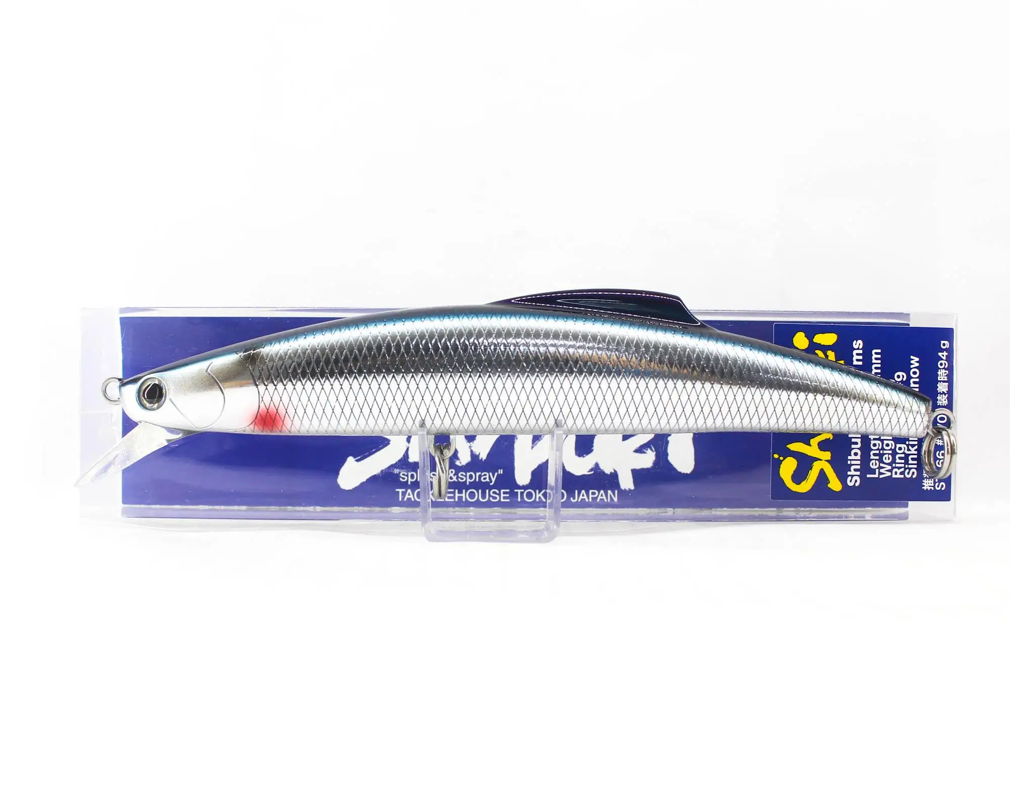 Тонущая приманка Tackle House Shibuki V186MS весом 80 грамм №11 (8704)