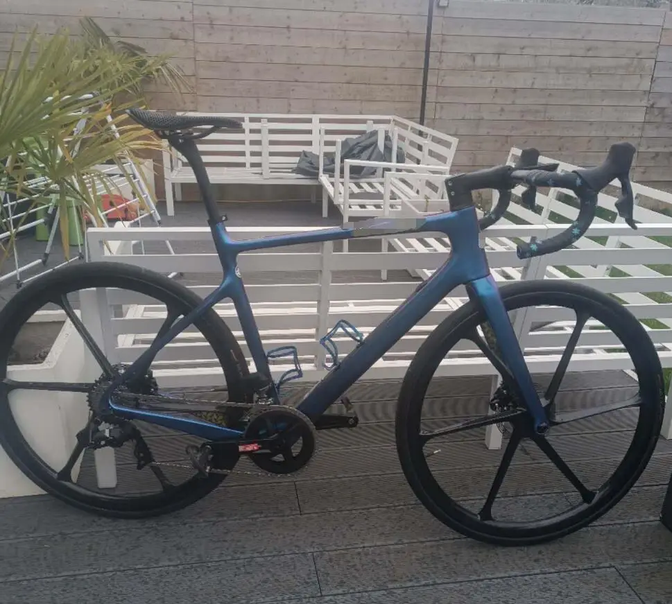 Углеродная рама для гравийного велосипеда в стиле 2025 дисковая велосипедная T1000 ud