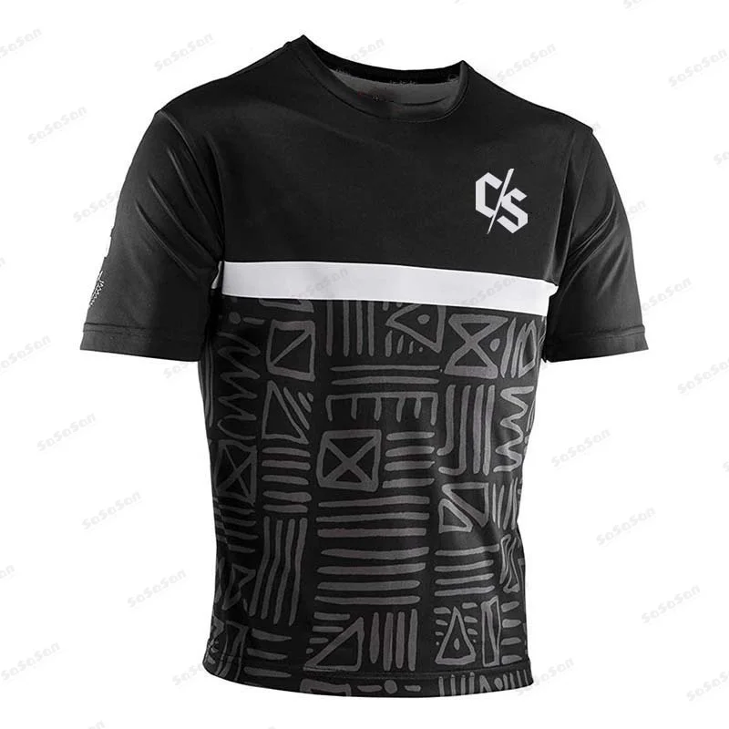 

Loose Rider Mountain Bike Short Sleeve Jersey Men's Cycling Enduro Downhill Apparel MX MTB DH Motocross Jersey